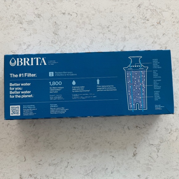 Brita Standard Replacement Filters Pack of 6 New! - Picture 2 of 2